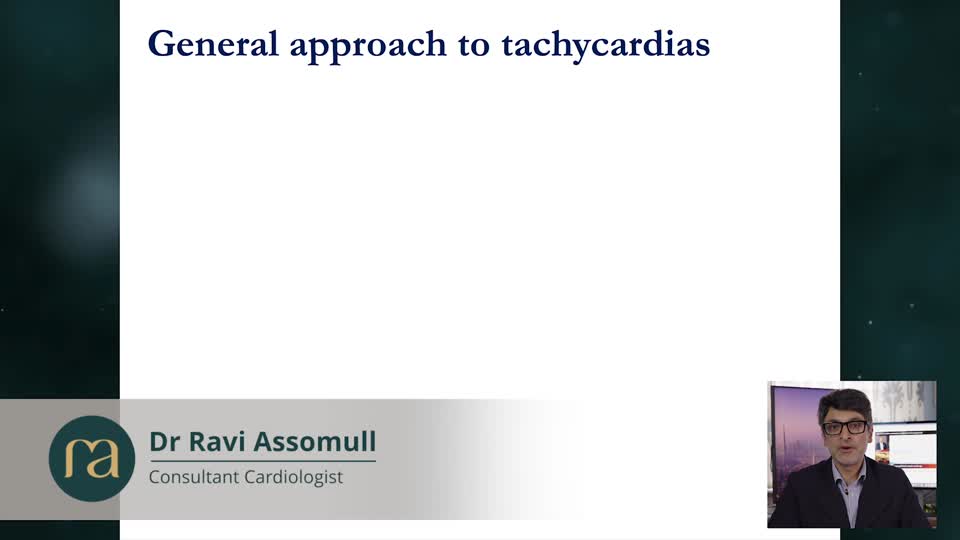 Tachycardia on ECG: Narrow vs Broad Complex Patterns – GP lecture by Dr Ravi Assomull